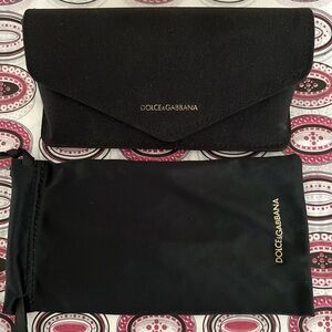 Dolce & Gabbana Sunglass/Eyewear case with Dust Bag